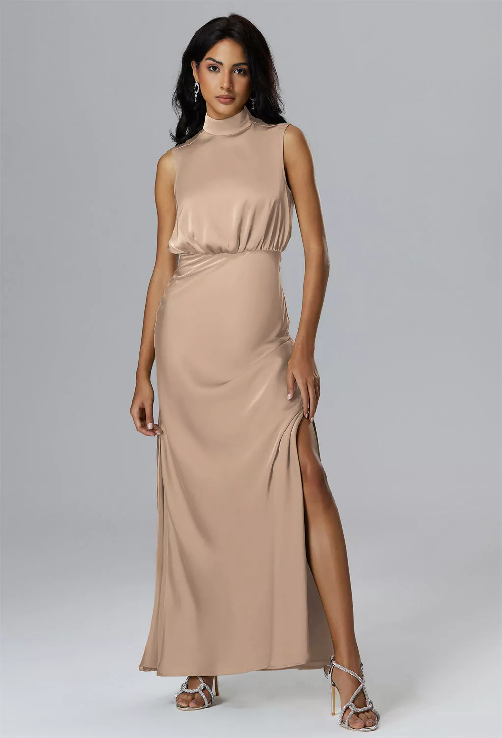 AW Maryjo Taupe  Bridesmaid Dresses
